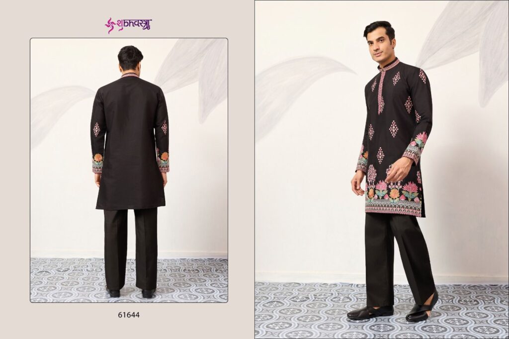 Latest Shubhvastra The Grand Kurta Viscose Silk Thread Work Kurta And Pant Collection Wholesale 2026