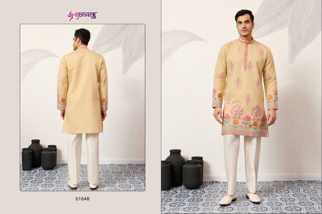 Latest Shubhvastra The Grand Kurta Viscose Silk Thread Work Kurta And Pant Collection Wholesale 2026