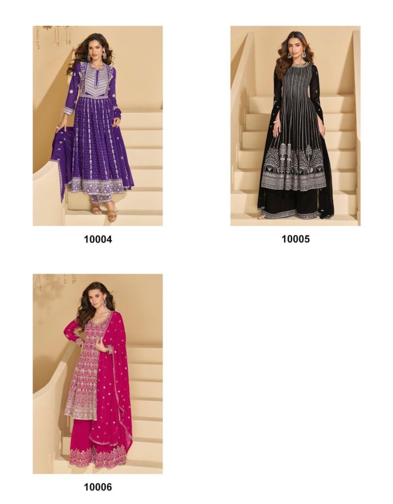 Latest Sargam Super Hit 10004 Series Georgette Salwar Kameez Collection Wholesale 2026