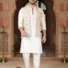 Sumi 4431 To 4433 Jaquard 3 Piece Kurta Jacket Set Collection Wholesale
