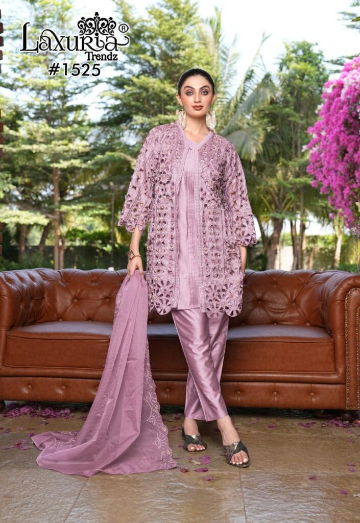 Stylish Luxury Pret 1525 Tunic Stylist & Pant Collection Wholesale 2026