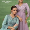 Vamika Sui Dhaga Vol 6 Heavy Viscose Georgette Embroidery Party Wear Gown Wholesale