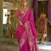 Kreshva Brahmaand Silk With Zari Weaving Saree Wholesale