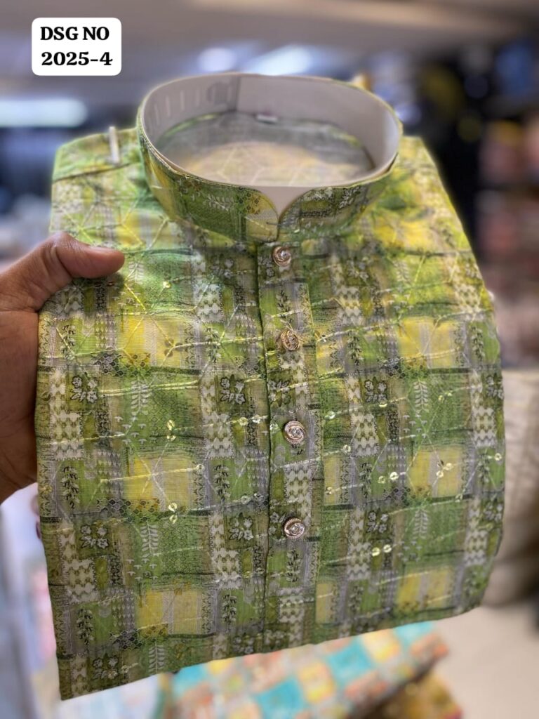 Latest Lekha Mald 13 Linen Position Printed Wedding Special Mens Kurta Wholesale 2026