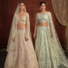 Vouch Sanya Vol 2 Net Heavy Embroidery Lehenga Choli Wholesale