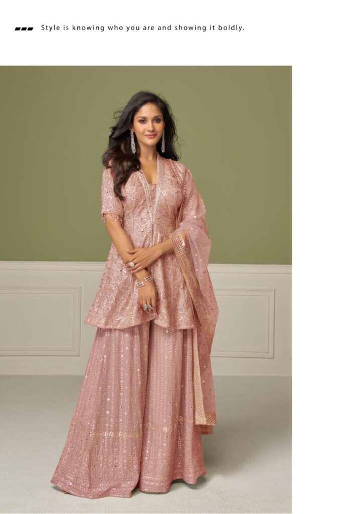 Launching Gulkayra Aashvi Georgette With Embroidery Work Top Bottom And Dupatta Wholesale 2026