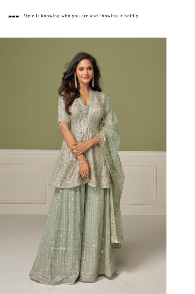 Launching Gulkayra Aashvi Georgette With Embroidery Work Top Bottom And Dupatta Wholesale 2026