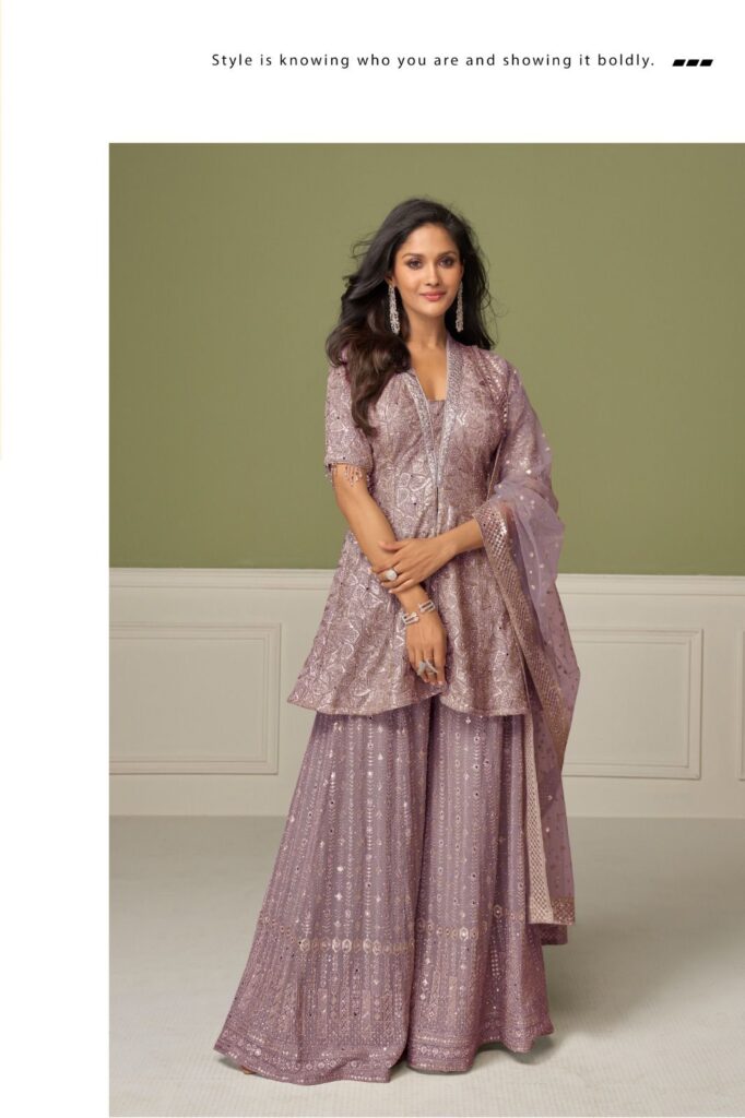 Launching Gulkayra Aashvi Georgette With Embroidery Work Top Bottom And Dupatta Wholesale 2026
