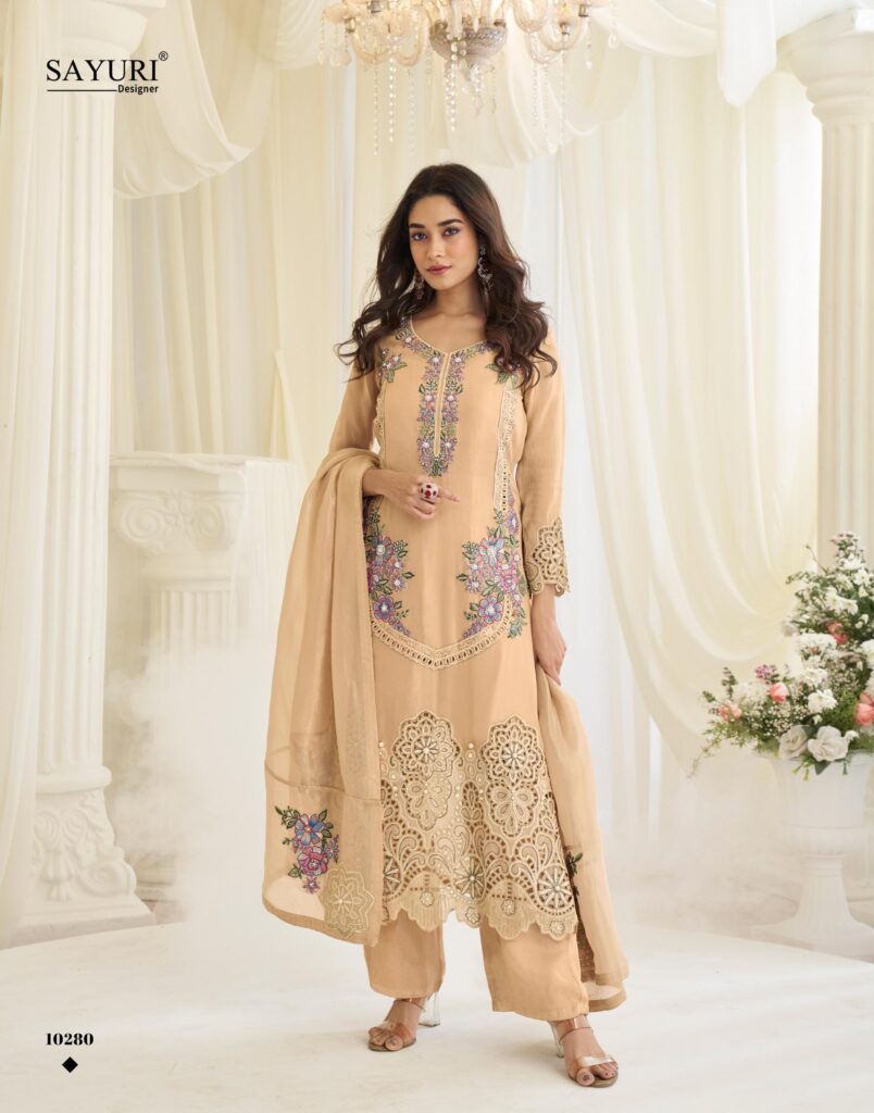 Buy Sayuri Ruhaniyat Simar Silk Pakistani Style Top Plazzo With Dupatta Wholesale 2026