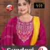Sundari Vol 1 New Heavy Vatican Designer Kurti Set Collection Wholesale