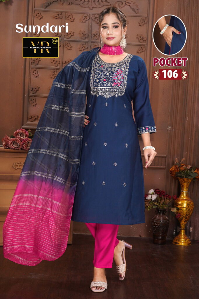 Latest Sundari Vol 1 New Heavy Vatican Designer Kurti Set Collection Wholesale 2026