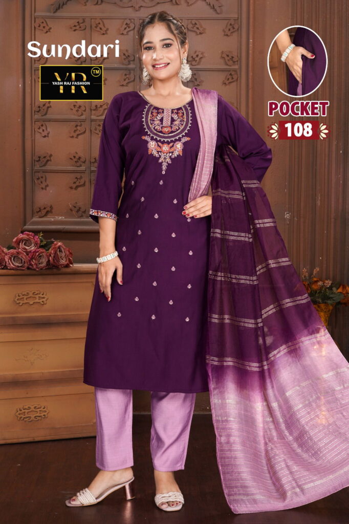 Latest Sundari Vol 1 New Heavy Vatican Designer Kurti Set Collection Wholesale 2026