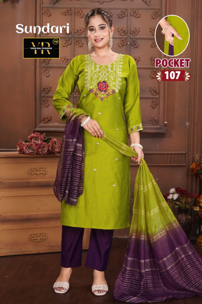 Latest Sundari Vol 1 New Heavy Vatican Designer Kurti Set Collection Wholesale 2026