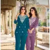 Ossm Vama Vol 5 Viscose Silk With Embroidery Work Co Ord Set Collection Wholesale