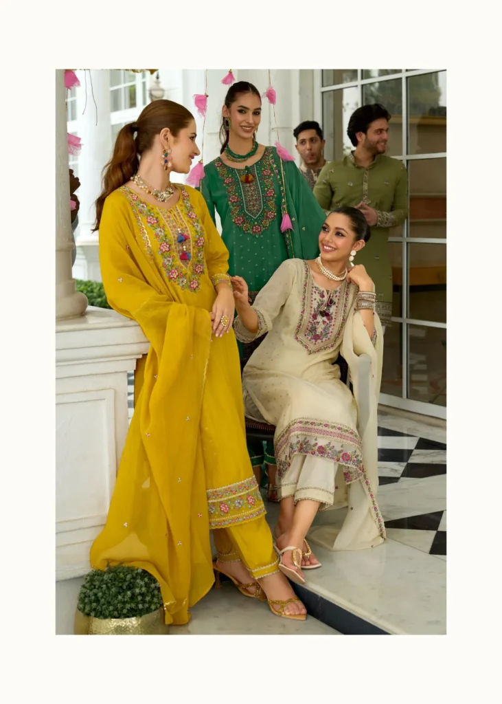 Latest Prm Sawariya Mul Chanderi Jacquard With Handwork Top Bottom And Dupatta Wholesale 2026
