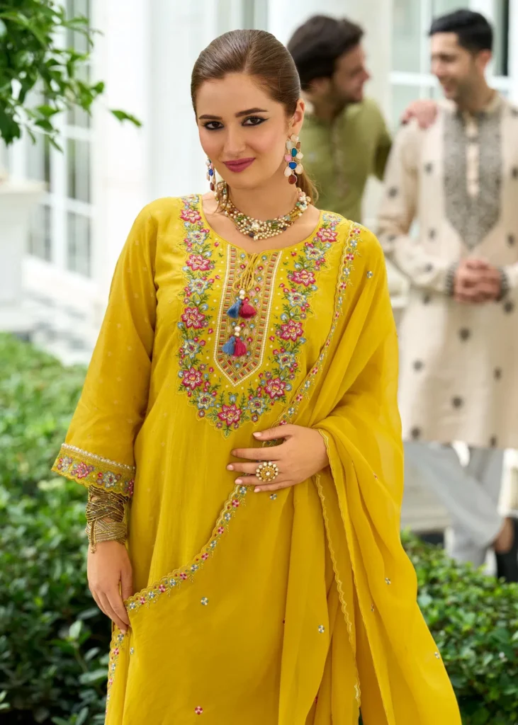 Latest Prm Sawariya Mul Chanderi Jacquard With Handwork Top Bottom And Dupatta Wholesale 2026