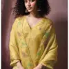 Ganga Hrishya 4214 Bemberg Silk WIth Embroidery Work Dress Material Collection Wholesale