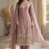 Naisha K 618 Shimmer With Handwork Kurti Pant And Dupatta Collection Wholesale
