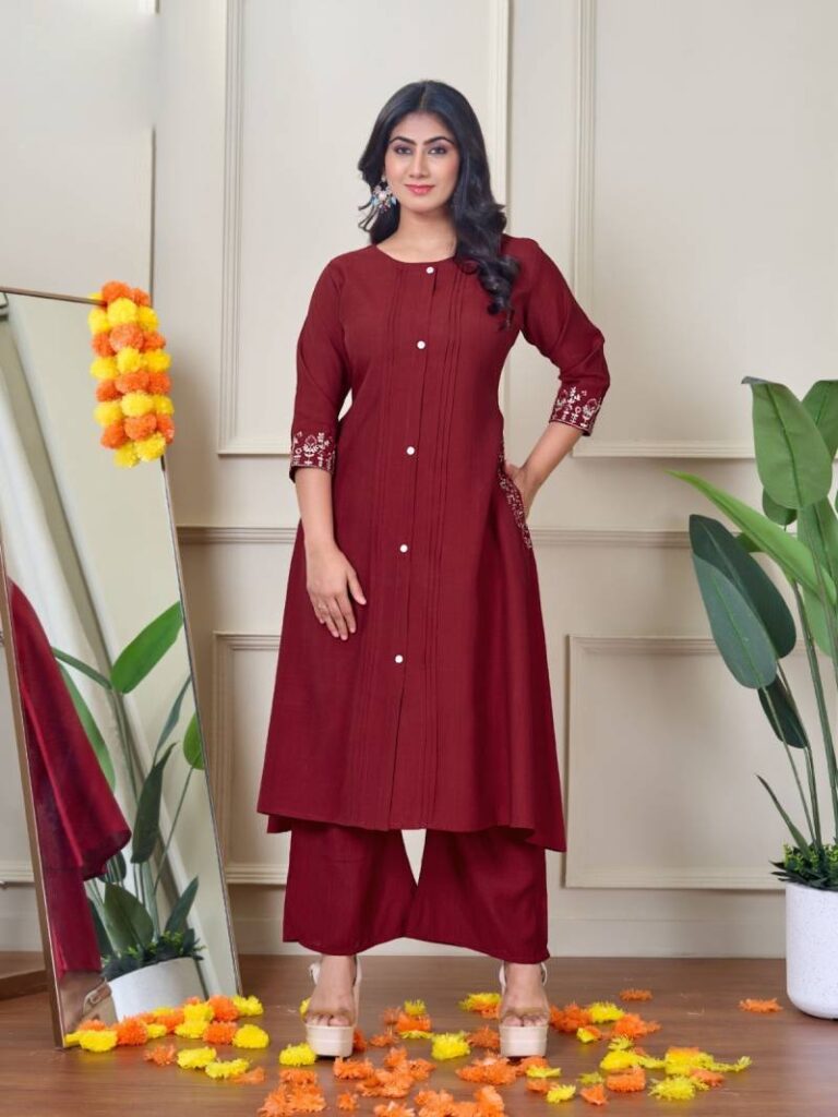 Stylish Naisha K 363 Vetican Work Casual Wear Kurti Pant Collection Wholesale 2026