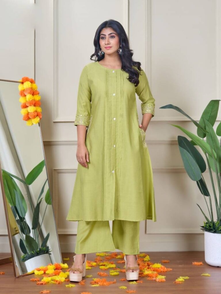 Stylish Naisha K 363 Vetican Work Casual Wear Kurti Pant Collection Wholesale 2026