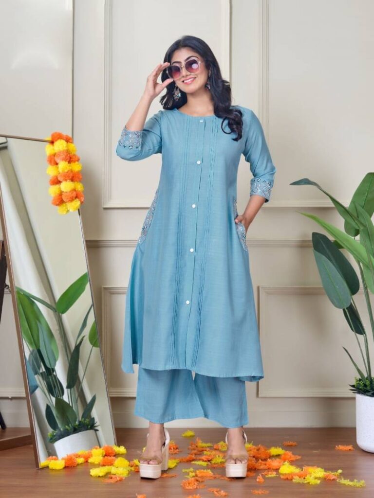 Stylish Naisha K 363 Vetican Work Casual Wear Kurti Pant Collection Wholesale 2026