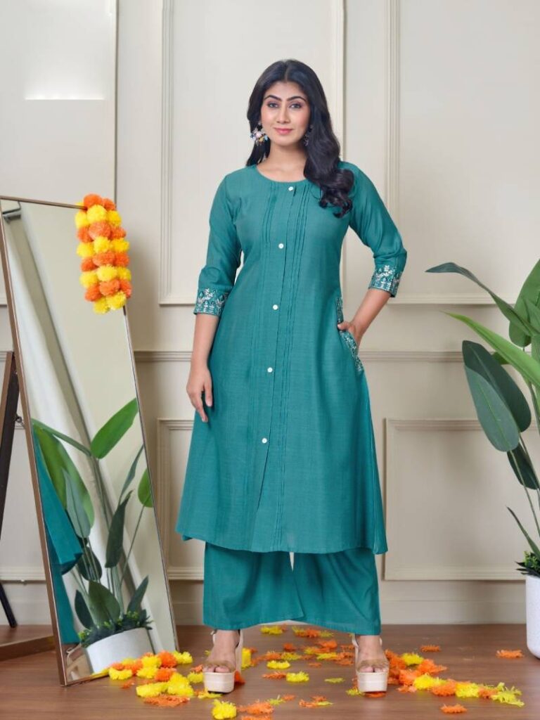 Stylish Naisha K 363 Vetican Work Casual Wear Kurti Pant Collection Wholesale 2026
