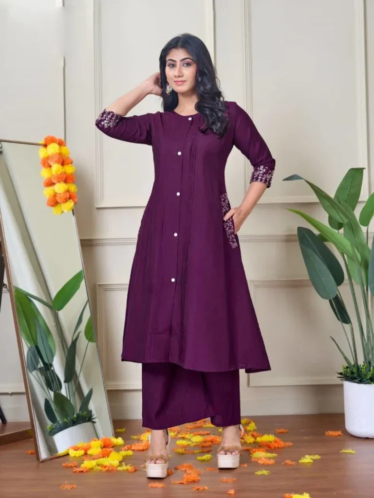 Stylish Naisha K 363 Vetican Work Casual Wear Kurti Pant Collection Wholesale 2026