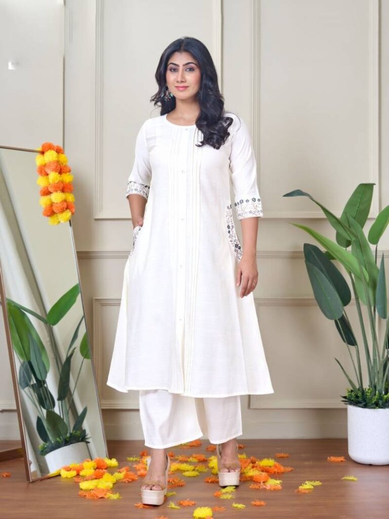 Stylish Naisha K 363 Vetican Work Casual Wear Kurti Pant Collection Wholesale 2026
