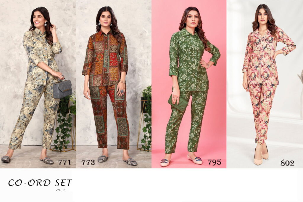 Beautiful Moksh  Co ord Set  Vol 1  Readymade Set Collection Wholesale 2026
