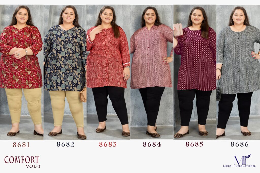 Buy Moksh  Comfort Vol 1 Readymade Plus Size  Set Collection Wholesale 2026
