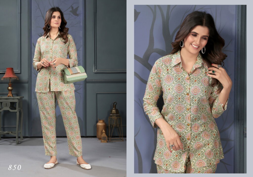 Latest Moksh Co ord Set Lotus Vol 1  Readymade Set Collection Wholesale 2026