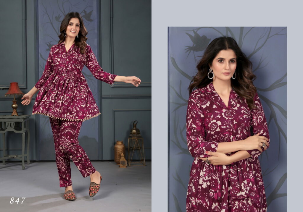 Latest Moksh Co ord Set Lotus Vol 1  Readymade Set Collection Wholesale 2026