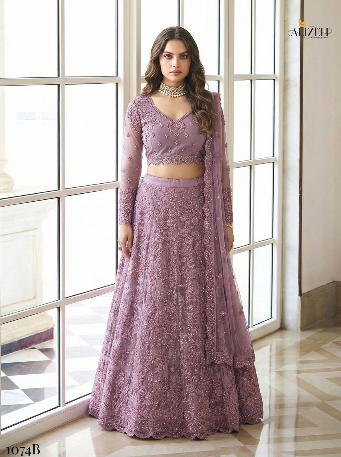 Latest Alizeh Bridal Heritage 1074 Colours Butterfly Net Designer Lehenga Choli Collection Wholesale 2026