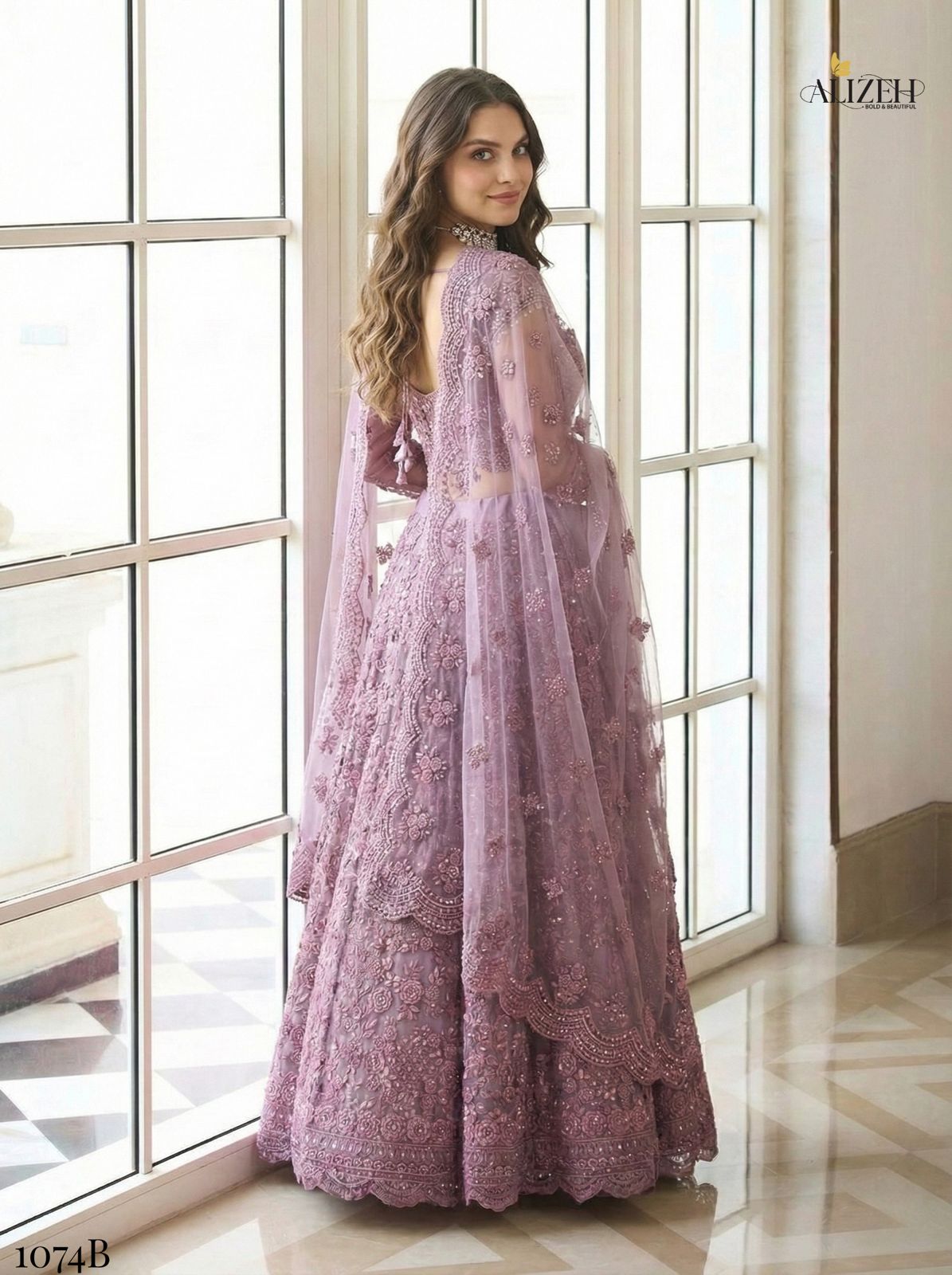 Latest Alizeh Bridal Heritage 1074 Colours Butterfly Net Designer Lehenga Choli Collection Wholesale 2026