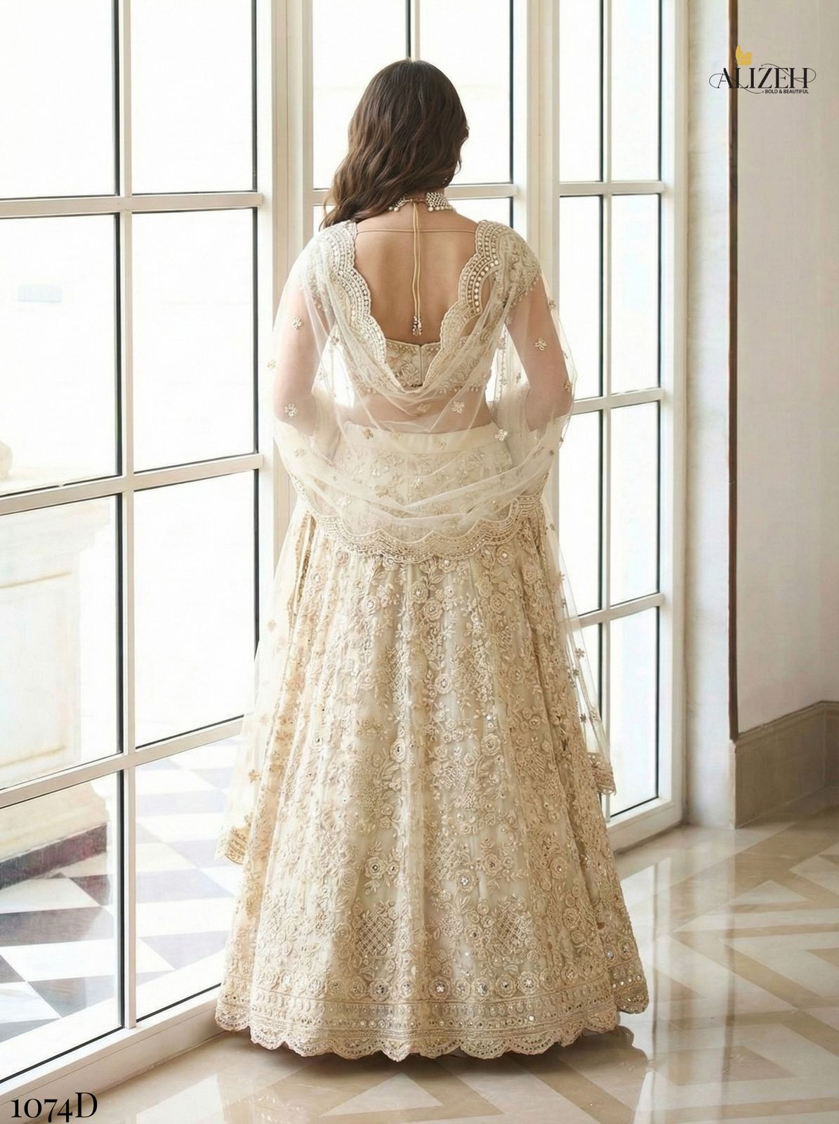 Latest Alizeh Bridal Heritage 1074 Colours Butterfly Net Designer Lehenga Choli Collection Wholesale 2026