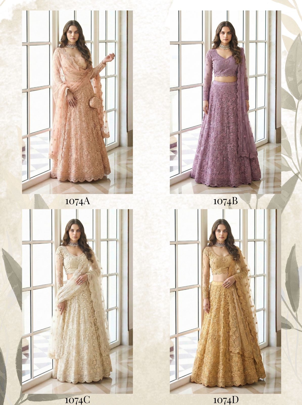 Latest Alizeh Bridal Heritage 1074 Colours Butterfly Net Designer Lehenga Choli Collection Wholesale 2026