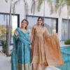Lekha KA 1233 Silk Sequins Embroidery Top Sharara With Dupatta Wholesale