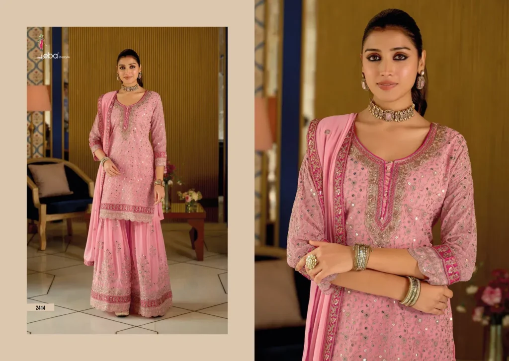 Latest Eba Armani Vol 8 Georgette With Work Designer Salwar Kameez Wholesale 2026