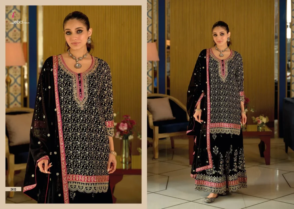Latest Eba Armani Vol 8 Georgette With Work Designer Salwar Kameez Wholesale 2026