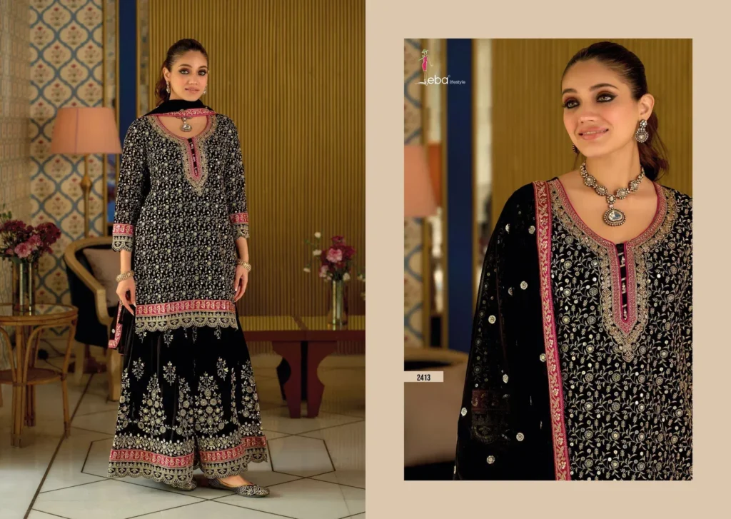 Latest Eba Armani Vol 8 Georgette With Work Designer Salwar Kameez Wholesale 2026