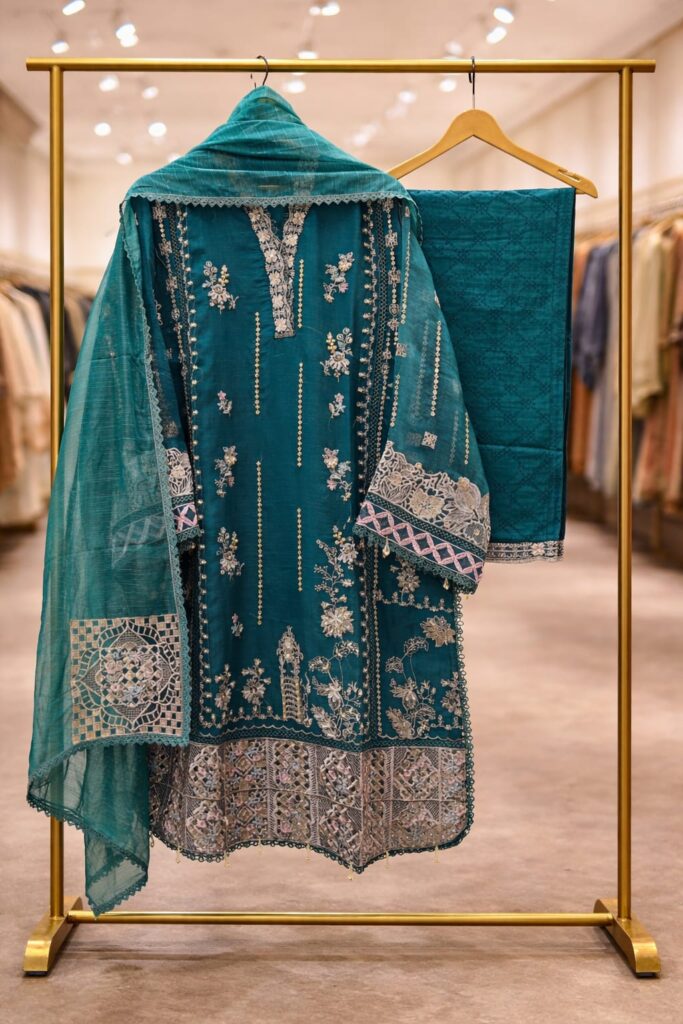 Launching Luxury Pret LPC 326 Sifforn Orgnaza Fabric Pakistani Collection Wholesale 2026