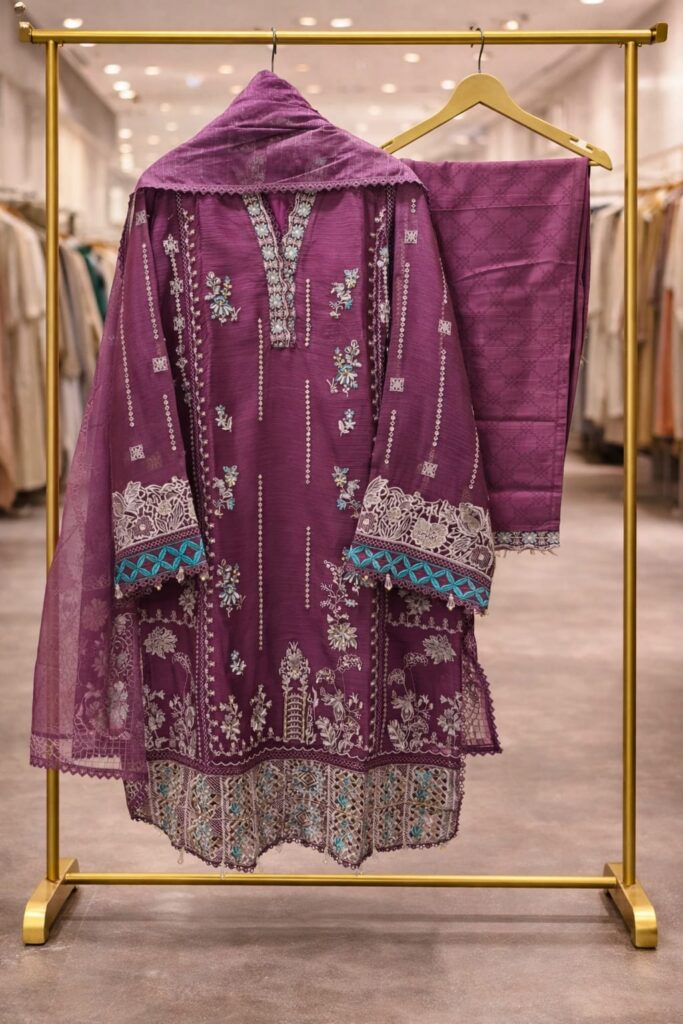 Launching Luxury Pret LPC 326 Sifforn Orgnaza Fabric Pakistani Collection Wholesale 2026