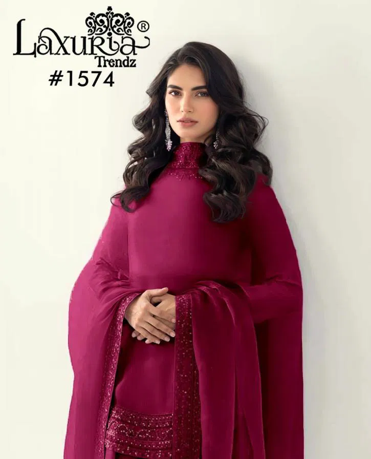 Laxuria Pret 1574 Tunic Stylist Pant Pakistani Collection Wholesale
