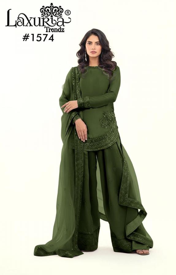 Launching Laxuria Pret 1574 Tunic Stylist Pant Pakistani Collection Wholesale 2026
