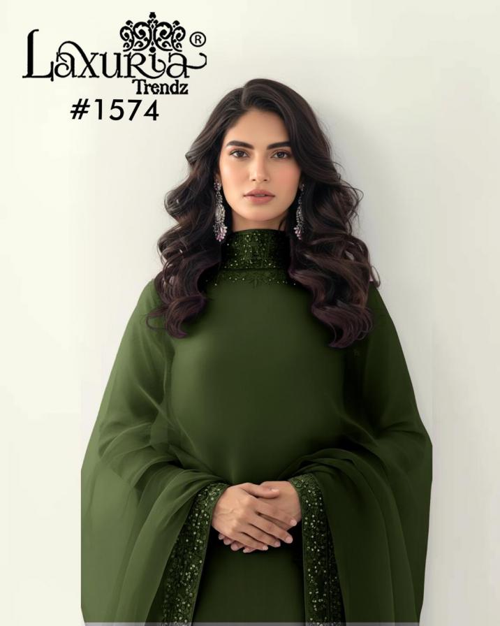Launching Laxuria Pret 1574 Tunic Stylist Pant Pakistani Collection Wholesale 2026