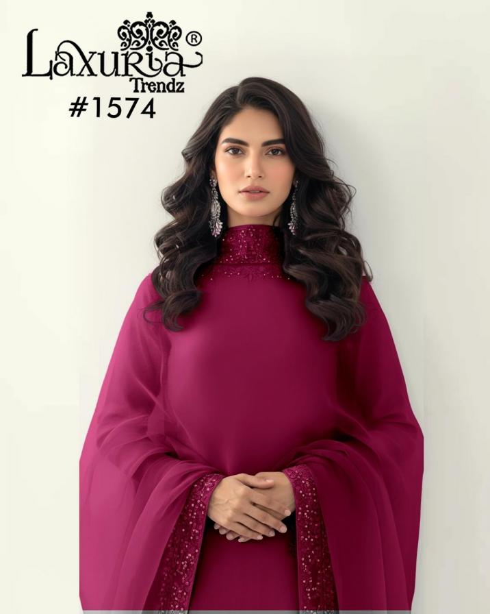 Launching Laxuria Pret 1574 Tunic Stylist Pant Pakistani Collection Wholesale 2026