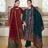 Mumtaz Tanya Viscose Muslin Digital Foil Print Dress Material Wholesale