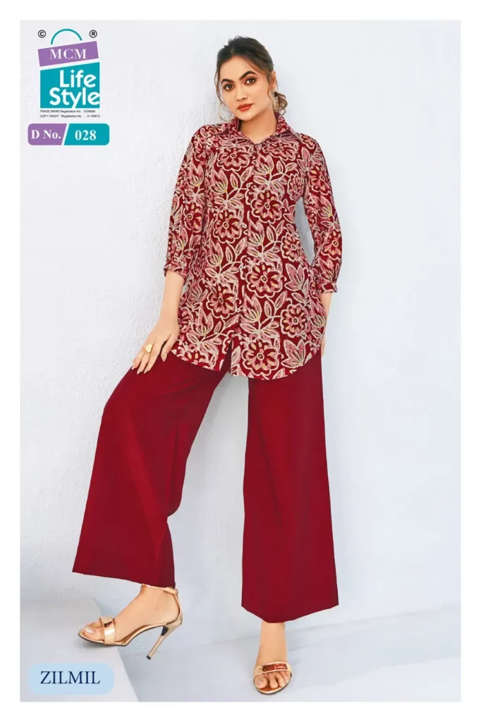 Beautiful Mcm Zilmil Vol 2 Vertican Fancy Co Ord Set Collection Wholesale 2026