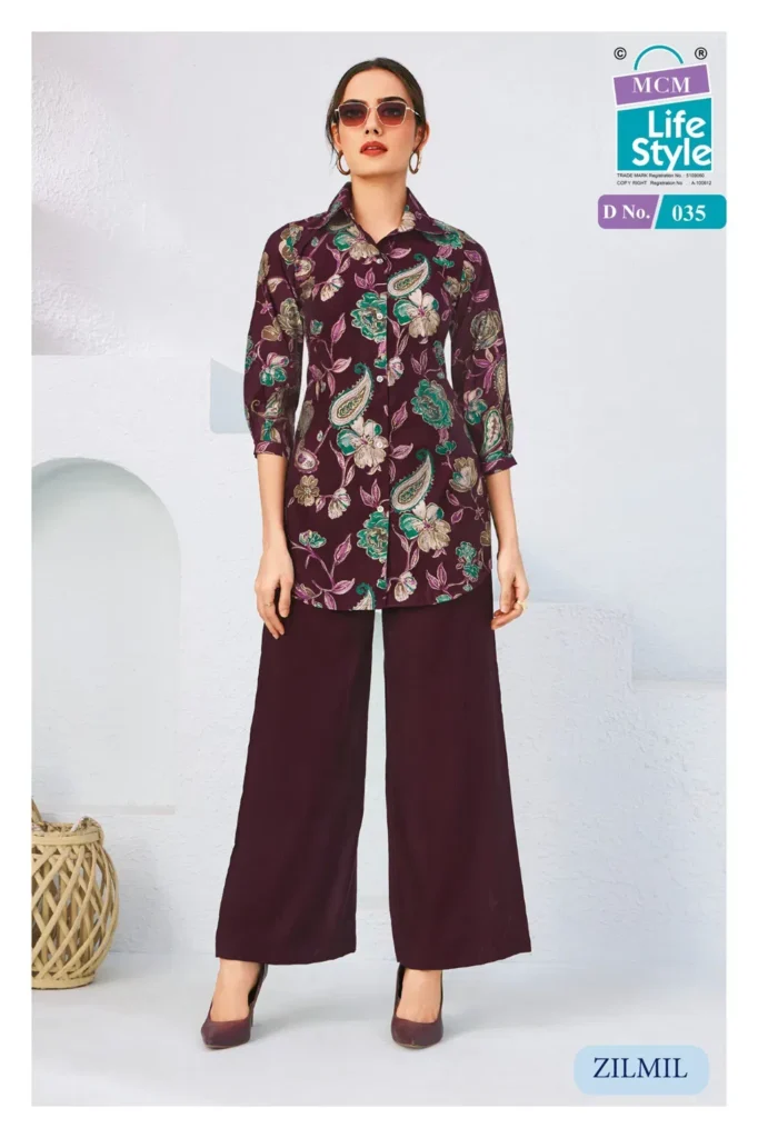 Beautiful Mcm Zilmil Vol 2 Vertican Fancy Co Ord Set Collection Wholesale 2026