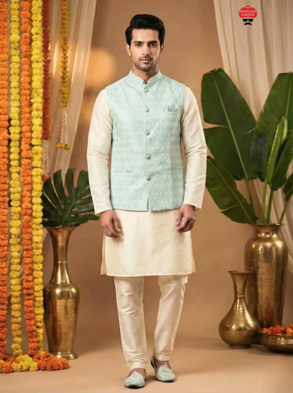 Beautiful Manyavar Nx Vol 1 Silk Festival Wear Kurta Pant And Koti Collection Wholesale 2026
